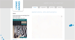 Desktop Screenshot of lynnehaines.com